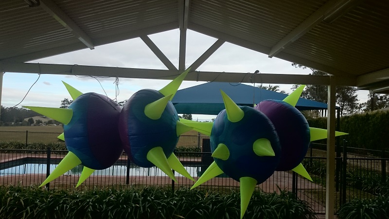 Inflatable UFO Decor