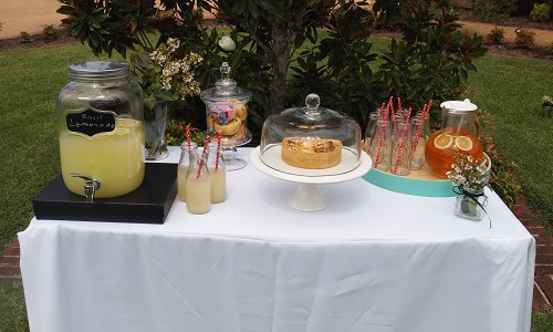 wedding ceremony food table